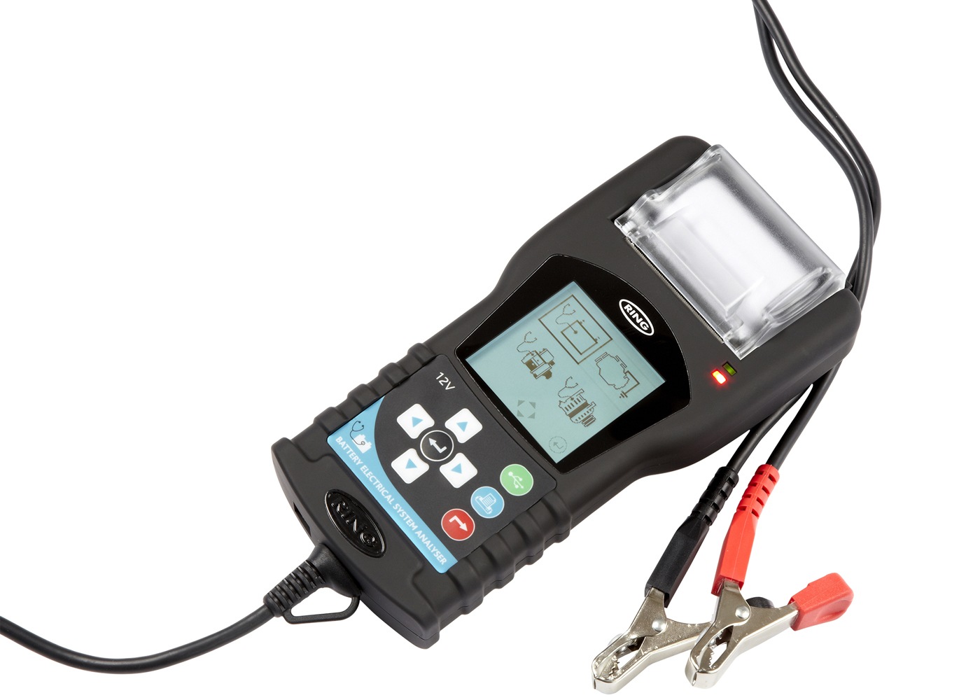 RBAG700 12V Graphical Battery Analyser with clamps